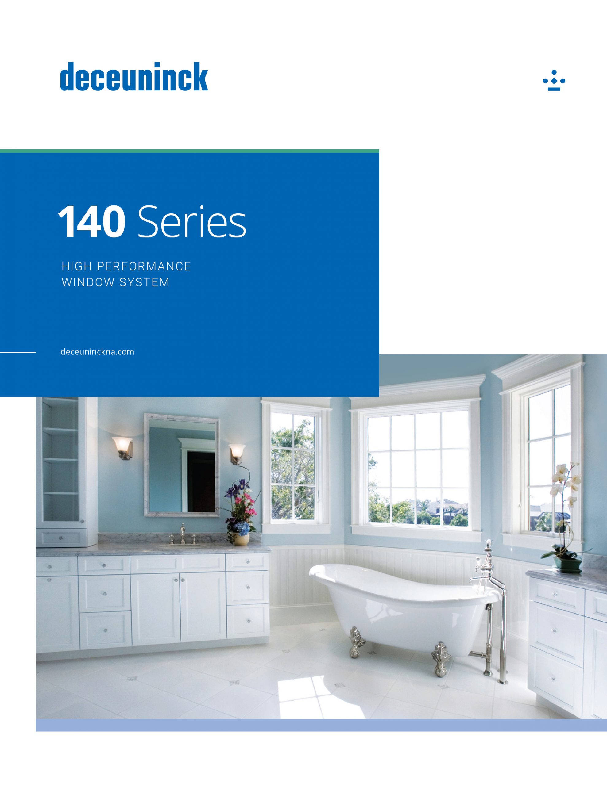 140 series window system brochure cover
